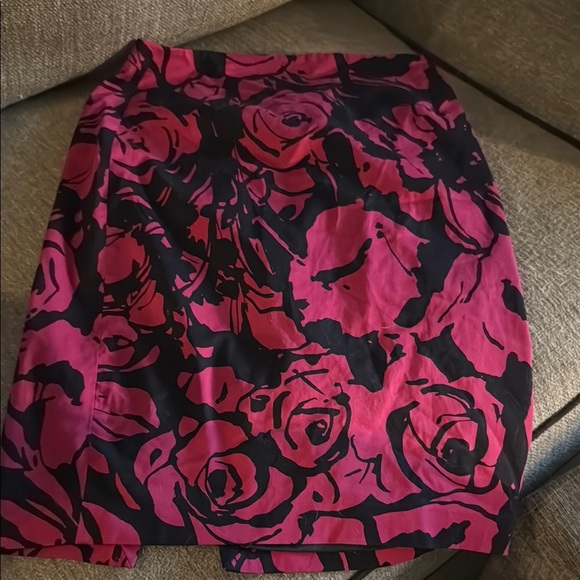 Express Pink and Black Mini Bubble Skirt - Picture 1 of 1